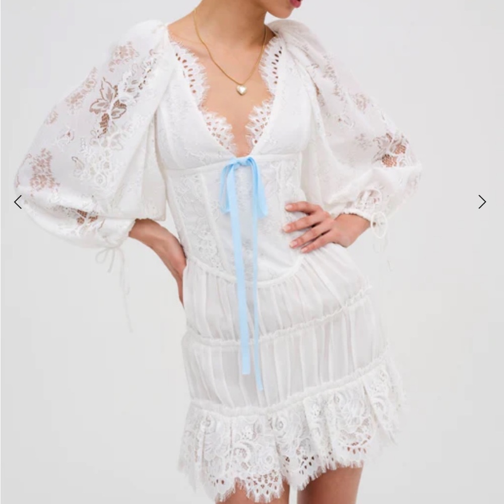 For Love and Lemons Ellis Mini Dress - Size Small